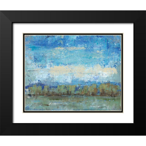Forest Edge I Black Modern Wood Framed Art Print with Double Matting by OToole, Tim