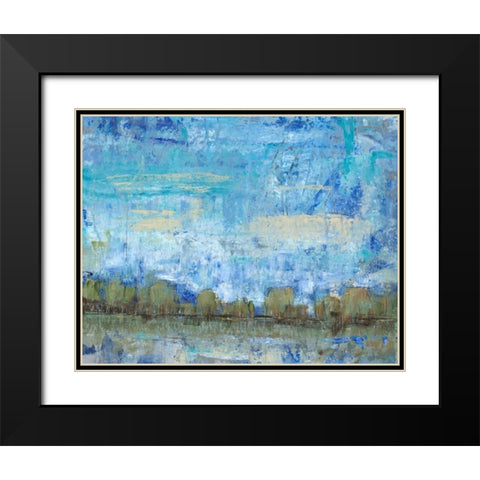 Forest Edge II Black Modern Wood Framed Art Print with Double Matting by OToole, Tim