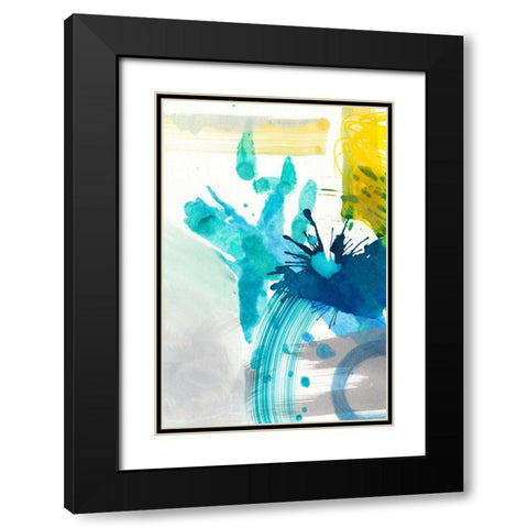 Take Off I Black Modern Wood Framed Art Print with Double Matting by Fuchs, Jodi