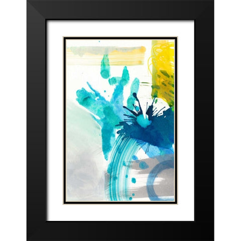 Take Off I Black Modern Wood Framed Art Print with Double Matting by Fuchs, Jodi