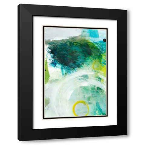 Take Off IV Black Modern Wood Framed Art Print with Double Matting by Fuchs, Jodi