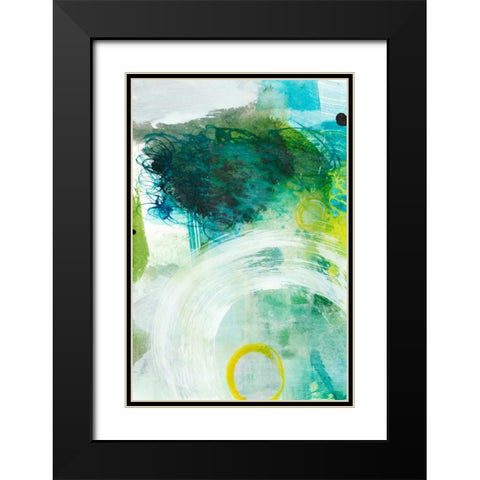 Take Off IV Black Modern Wood Framed Art Print with Double Matting by Fuchs, Jodi