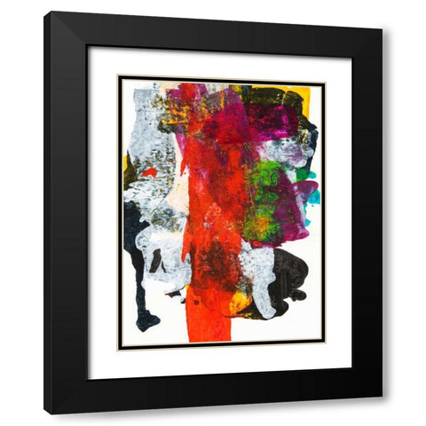 Hana I Black Modern Wood Framed Art Print with Double Matting by Fuchs, Jodi