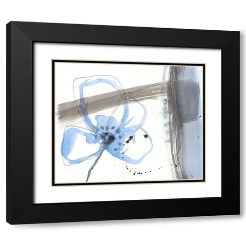 Sketched Garden VIII Black Modern Wood Framed Art Print with Double Matting by Goldberger, Jennifer