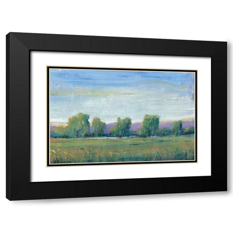 Glen Haven I Black Modern Wood Framed Art Print with Double Matting by OToole, Tim