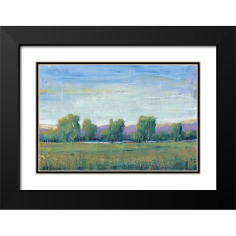 Glen Haven I Black Modern Wood Framed Art Print with Double Matting by OToole, Tim