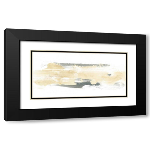 Neutral Geology I Black Modern Wood Framed Art Print with Double Matting by Vess, June Erica