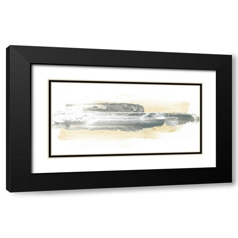 Neutral Geology III Black Modern Wood Framed Art Print with Double Matting by Vess, June Erica