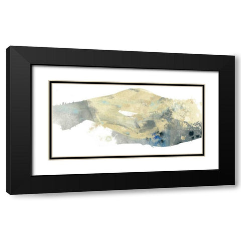 Geode Landscape I Black Modern Wood Framed Art Print with Double Matting by Vess, June Erica
