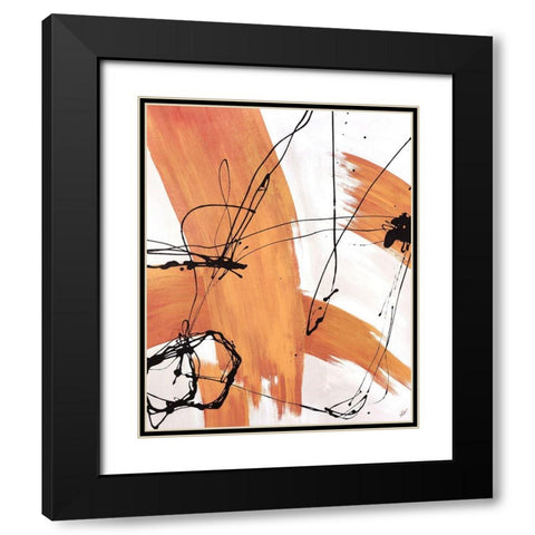 Adaptation Black Modern Wood Framed Art Print with Double Matting by Schicker, Joshua