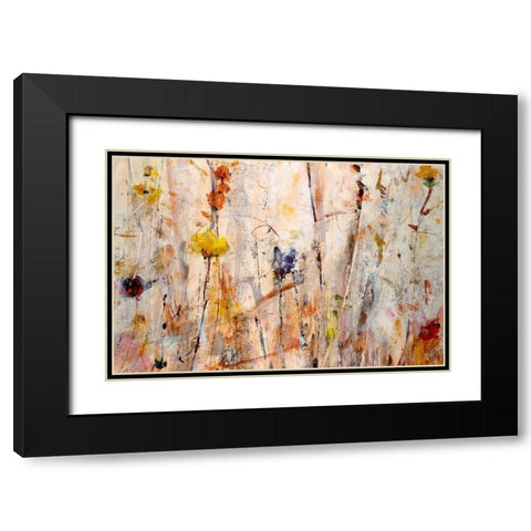 Knee High Black Modern Wood Framed Art Print with Double Matting by Maas, Jodi
