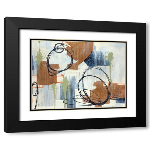 Verse VI Black Modern Wood Framed Art Print with Double Matting by Schicker, Joshua