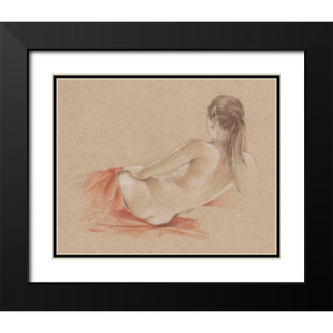 Classical Figure Study I Black Modern Wood Framed Art Print with Double Matting by Harper, Ethan