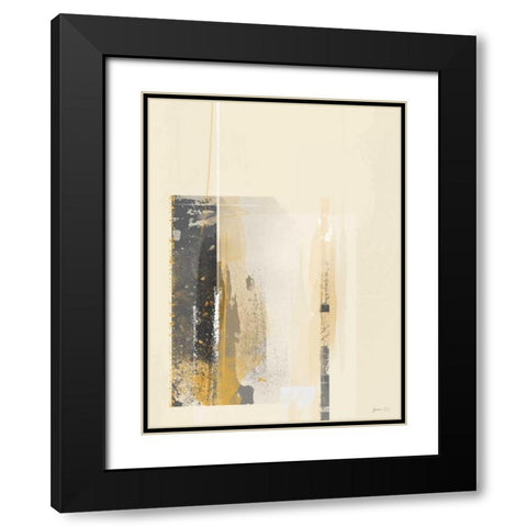 Deeper Shadows I Black Modern Wood Framed Art Print with Double Matting by Green Lili