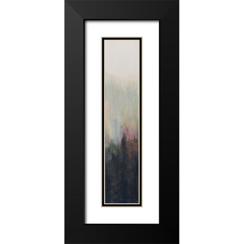 Pacific Northwest Panel III Black Modern Wood Framed Art Print with Double Matting by Iafrate, Sandra