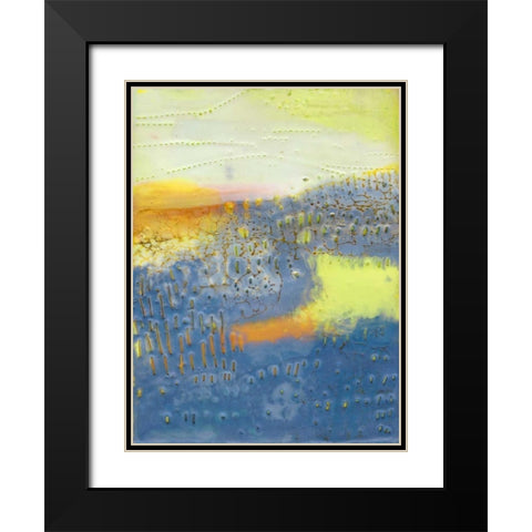 Concord II Black Modern Wood Framed Art Print with Double Matting by Jachimiec, Sue