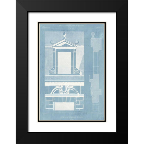 Details of French Architecture III Black Modern Wood Framed Art Print with Double Matting by Vision Studio