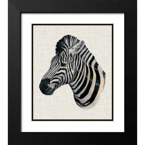 Savanna Impressions I Black Modern Wood Framed Art Print with Double Matting by McCavitt, Naomi