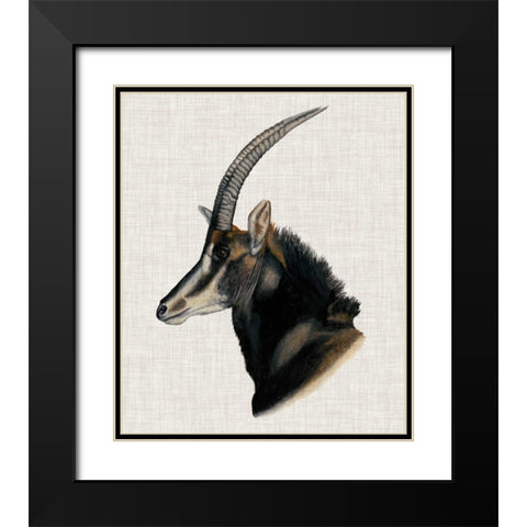 Savanna Impressions III Black Modern Wood Framed Art Print with Double Matting by McCavitt, Naomi