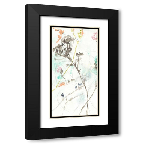 Wildflower Breath I Black Modern Wood Framed Art Print with Double Matting by Goldberger, Jennifer