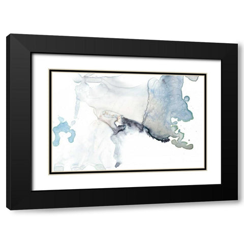Bloom Cloud II Black Modern Wood Framed Art Print with Double Matting by Goldberger, Jennifer
