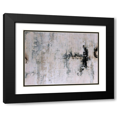 Icarus Black Modern Wood Framed Art Print with Double Matting by Schicker, Joshua
