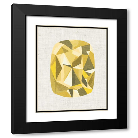 Bijou I Black Modern Wood Framed Art Print with Double Matting by Zarris, Chariklia