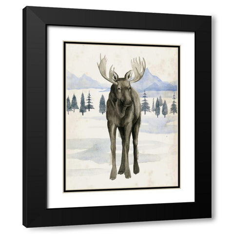 Alaskan Wilderness I Black Modern Wood Framed Art Print with Double Matting by Popp, Grace