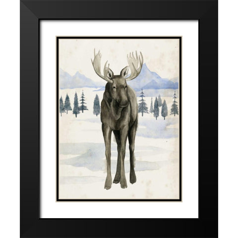Alaskan Wilderness I Black Modern Wood Framed Art Print with Double Matting by Popp, Grace