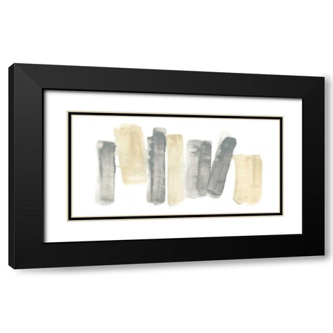 Neutral Sentry I Black Modern Wood Framed Art Print with Double Matting by Vess, June Erica