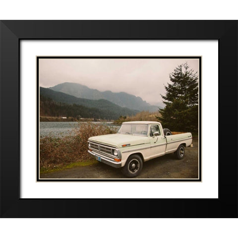 Pacific Northwest Oregon II Black Modern Wood Framed Art Print with Double Matting by Mead, Adam