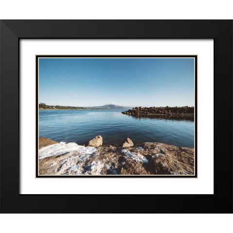 Pacific Northwest Oregon IX Black Modern Wood Framed Art Print with Double Matting by Mead, Adam