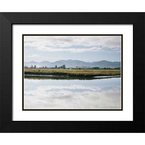 Pacific Northwest Oregon XI Black Modern Wood Framed Art Print with Double Matting by Mead, Adam