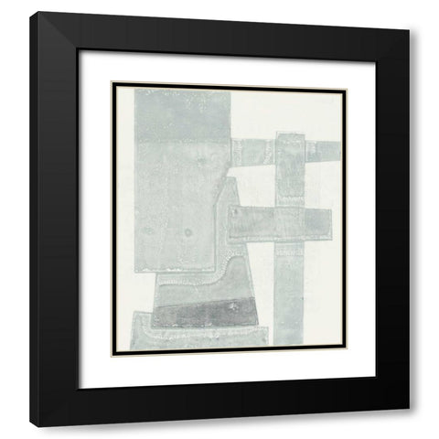 Orien Black Modern Wood Framed Art Print with Double Matting by Delamater, Rob