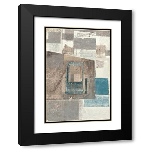 Omnibus Black Modern Wood Framed Art Print with Double Matting by Delamater, Rob