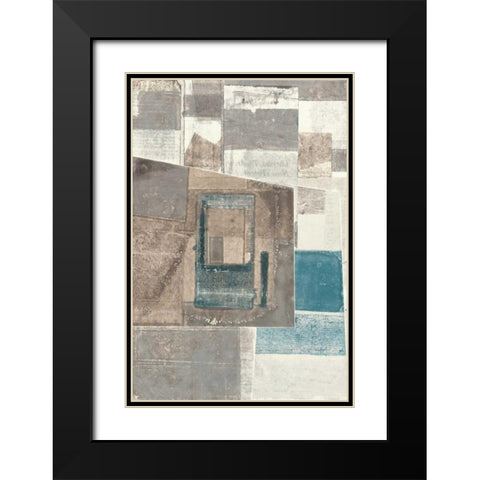 Omnibus Black Modern Wood Framed Art Print with Double Matting by Delamater, Rob