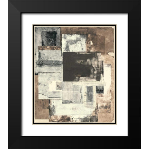 Windows and Doors of Jomson Black Modern Wood Framed Art Print with Double Matting by Delamater, Rob