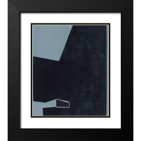 Ship Shape I Black Modern Wood Framed Art Print with Double Matting by Delamater, Rob
