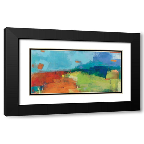 Yardland II Black Modern Wood Framed Art Print with Double Matting by Jachimiec, Sue