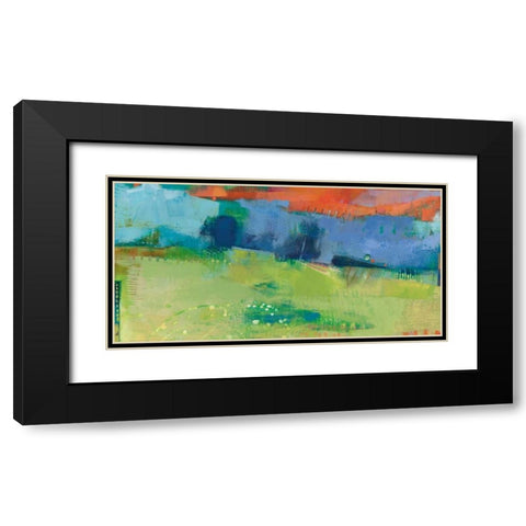 Yardland III Black Modern Wood Framed Art Print with Double Matting by Jachimiec, Sue