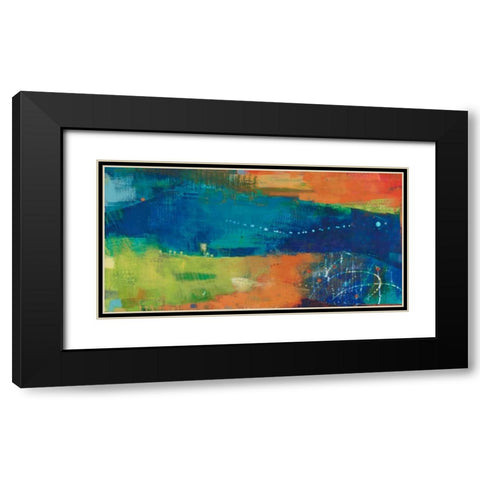 Yardland IV Black Modern Wood Framed Art Print with Double Matting by Jachimiec, Sue