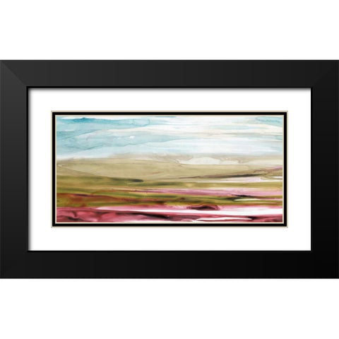 Solar Plains I Black Modern Wood Framed Art Print with Double Matting by Popp, Grace