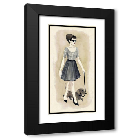 The Best Accessory II Black Modern Wood Framed Art Print with Double Matting by Popp, Grace