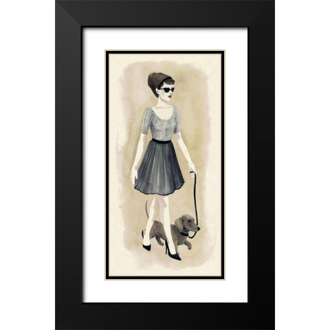 The Best Accessory II Black Modern Wood Framed Art Print with Double Matting by Popp, Grace