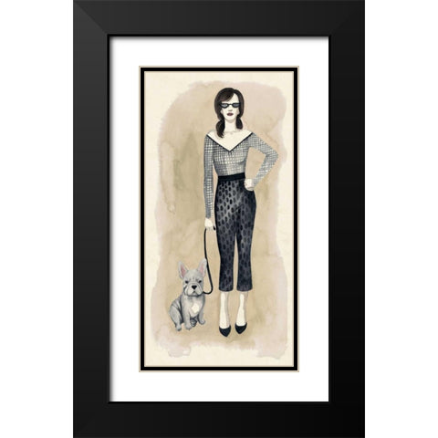 The Best Accessory III Black Modern Wood Framed Art Print with Double Matting by Popp, Grace