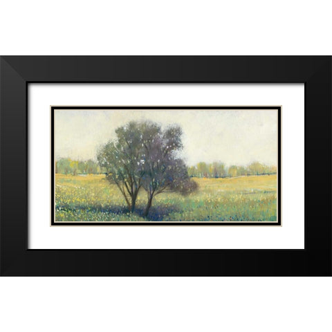 Standing Alone I Black Modern Wood Framed Art Print with Double Matting by OToole, Tim