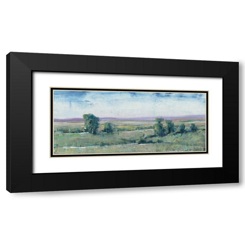 Off the Road I Black Modern Wood Framed Art Print with Double Matting by OToole, Tim