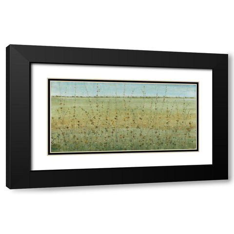 Edge of the Field I Black Modern Wood Framed Art Print with Double Matting by OToole, Tim