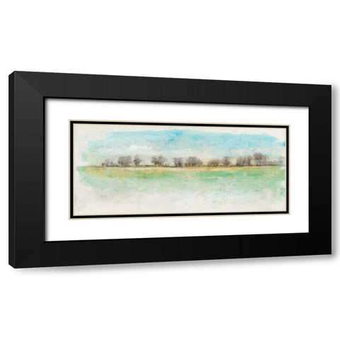 Treeline Impressions I Black Modern Wood Framed Art Print with Double Matting by OToole, Tim