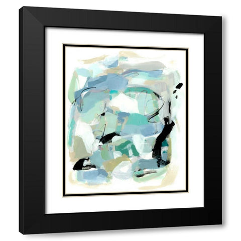 Sweet Spring IV Black Modern Wood Framed Art Print with Double Matting by Long, Christina